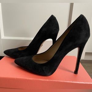 Sam Edelman Suede Danna Heels- size 5 excellent condition!